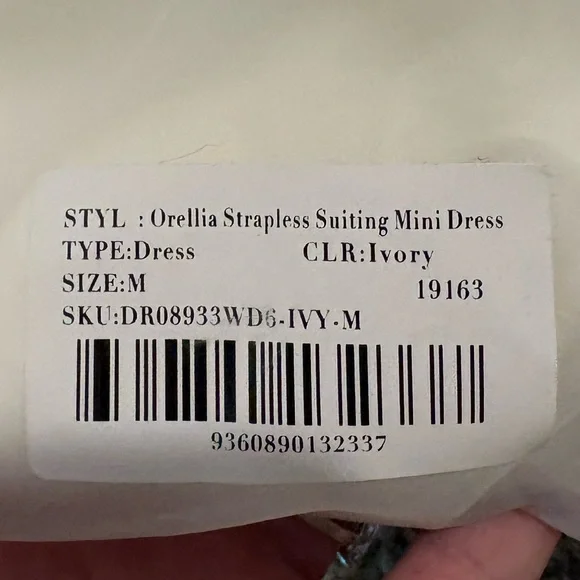 Meshki Bridal Mini Dress - NWT and still in package - Picture 6 of 6